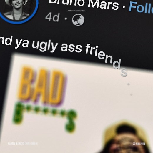 24K Magic Typography Edit | Bruno Mars Song With Lyrics