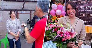 Julia Montes receives all-out support, special welcome on her first day filming “Saving Grace” | ABS-CBN Entertainment
