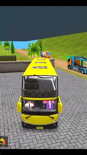 Bus Refueling at Petrol Pump ⛽ | Realistic Bus Simulator Gameplay #shorts