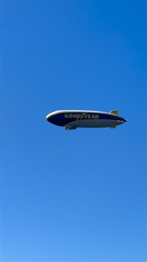 When the Goodyear Blimp shows up you know it’s a good day 😎 Catch it floating above the beach this weekend at the @pacificairshow ✈️🏝️ 👉 Get tickets for Sunday with the link in our bio! #PacificAirshow #VisitHuntingtonBeach | Visit Huntington Beach