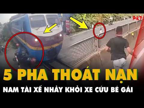 QUÁ MAY MẮN: Nam tài xế NHẢY KHỎI XE CỨU BÉ GÁI và 5 pha thoát nạn hy hữu, TỔ TIÊN GÁNH CÒNG LƯNG