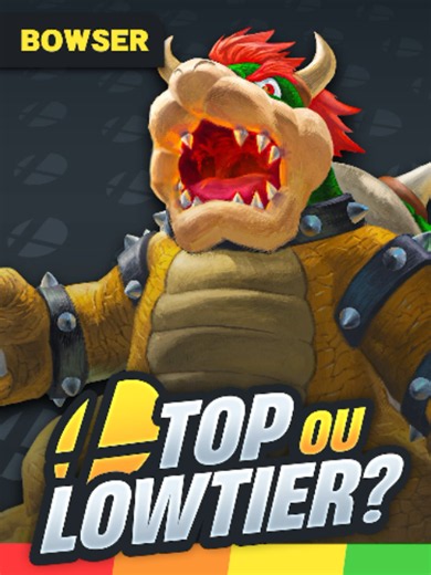Dans quel Smash Bros, BOWSER est-il TOP TIER et LOW TIER ? 🐢 Bowser est un personnage plutôt populaire mais curieusement pas très joué sur Smash Bros. Déjà parce qu'il est médiocre et ensuite... parce qu'il est médiocre. Montage par SweetNailik Miniature par Nixop #Smashbros #Bowser #Nintendo #supersmashbros #gaming