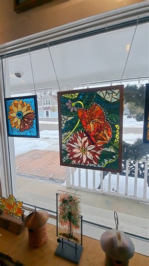 Wander through our Egg Harbor location from the comfort of your home with us! ✨ 🚚 FREE SHIPPING ends Wednesday, February 4th at 11:59PM 😱 Click here to order from the comfort of your own home as well: https://plumbottomgallery.com/ | Plum Bottom Gallery