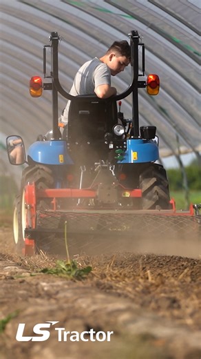 🌱 Your Go-To for Greenhouse Work 🚜 LS Tractor XJ makes it simple — compact, easy to handle, and smooth to drive. Efficiency starts here. #XJ #LSTractor #GreenhouseTractor #CompactPower #WorkMadeEasy | LS Tractor Europe