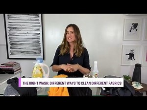How to safely clean 3 of the most popular clothing fabrics