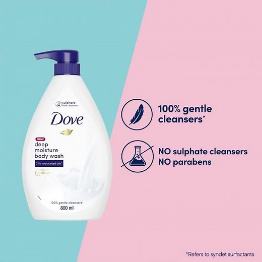 Dove Deep Moisture Body Wash | 24 Hour Moisturised Skin