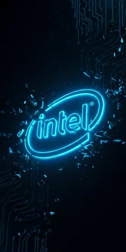 The Intel logo explodes into fragments and rebuilds as the powerful Intel Core processor. #shorts