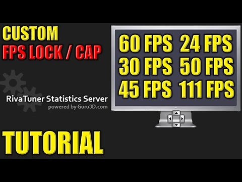 How to Lock / Cap your FPS in Games - Custom FPS Lock / Cap Tutorial - FPS Limit