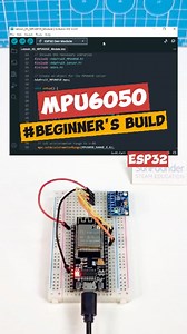 ESP32 MPU6050 Module Project #arduino #electronics #engineering #arduinoproject #electricalengineer #esp32 | SunFounder OpenSource