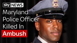 104K views · 641 reactions | A Maryland police officer has been ambushed and killed in an "unprovoked attack" | Sky News | Facebook