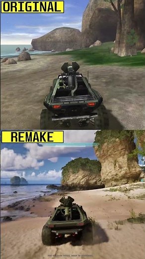 Halo: Campaign Evolved - Remake vs Original Early Graphics Comparison #pcgamepasspartner