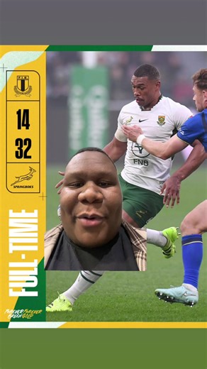 Springboks pulled up to the Italians with a class display 😮‍💨#rugby #springboks #italy #greenscreen