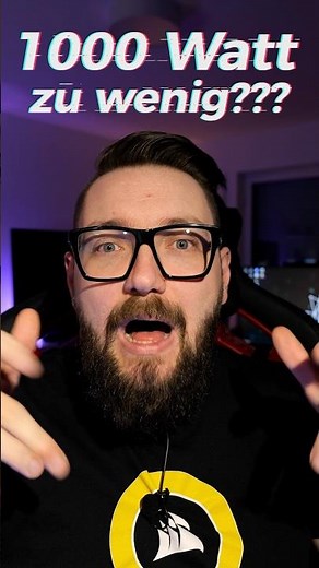 Finde heraus, wie viel WATT dein PC-Netzteil wirklich braucht