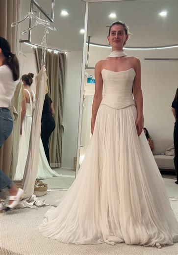 Exciting Wedding Dress Try-On Experience