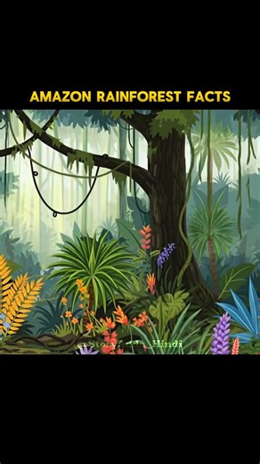 दुनिया का सबसे रहस्यमय जंगल – Amazon Rainforest Fact 🌿