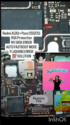 Redmi A1/A1plus/poco c50 auto fastboot mode problem solved #repairing #mobilereparingclasses