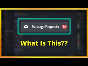 The Use of "Message Requests" Tab On Discord