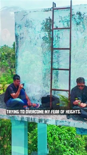 Repairing Tech high on a Watertank — No Way Back