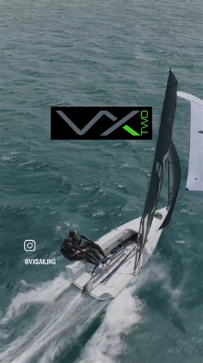 The VX Two turns up the performance dial for serious fun! Take it for a sail at the Annapolis Boat Show 2025. High-performance, one design, quality sailing. #vxsailing | Mackay Boats