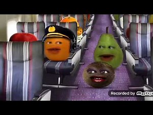 Annoying Orange Fruit Plane