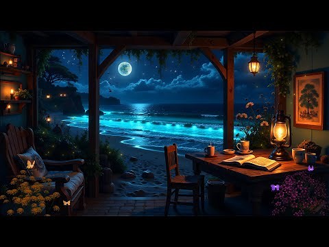 Relaxing Music With Ocean Sounds For Deep Sleep • Stress Relief • Deep Sleeping Music