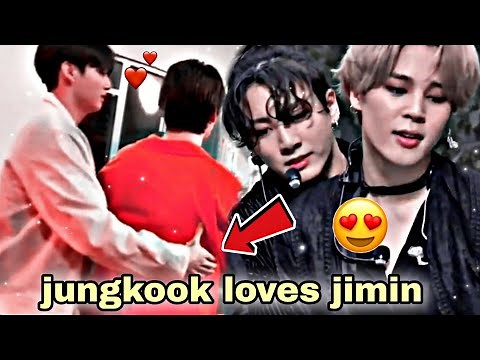 When Jungkook loves Jimin too much 🐰❤🐥 BTS ' JIKOOK KOOKMIN #3