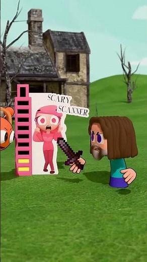 Scary Scanner: Oren x steve (Incredibox Sprunki Animation)