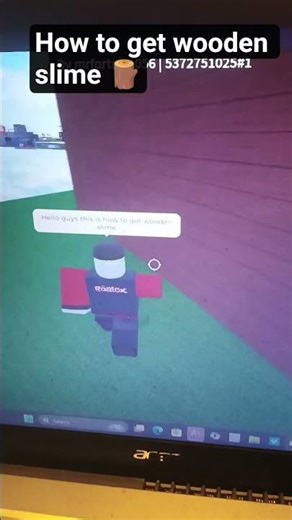 roblox obby creator how to get wooden slime