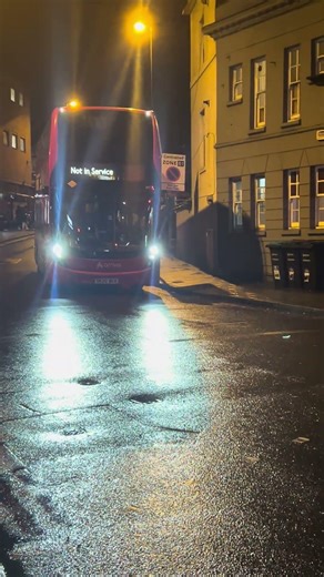 Arriva London hybrid Enviro 400 MMC bus SK20BGX approaches a pedestrian crossing in Lewisham #buses