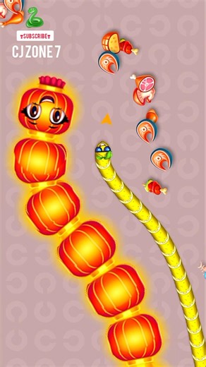 Wormate.io / Snake video 🐍 Shorts video #wormateio #snakegame #trendingshorts #gaming #snake #funny