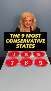 The 9 Most Conservative States. A woman plays a game where she guesses the most conservative states in America. This original video was produced by Rick Lax and Alex Z. | Lists and Laughs