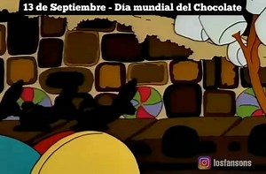 Posted @withregram • @losfansons ¡AMAMOS el CHOCOLATE! 🍫😍 #LosSimpson #LosSimpsons (T3 E11) #Chocolate #Simpsons | Concord People