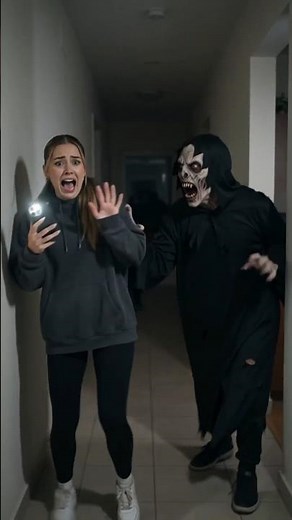 😂👻 Scare First, Laugh Later! | Funny Ghost Horror #Shorts