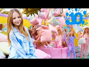 Nastya and her 10th Slumber Birthday Party - Videos For Kids