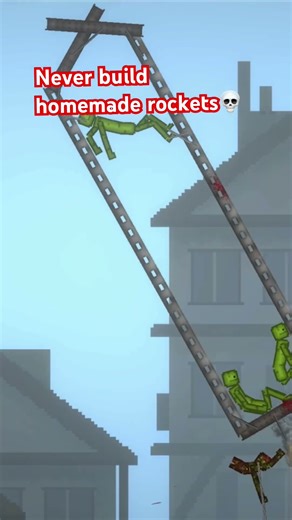 Melon sandbox)Never build homemade rockets #memes #melon sandbox