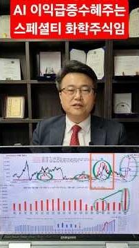 AI 이익 급증 수혜주식은? 한국의 스페셜티 화학주식. 1대주주 지분율이 낮아, 주주친화적 경영. 차홍선 케미칼에너지투자자문 대표