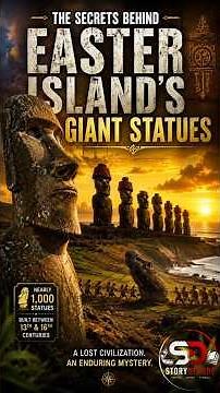 The Secrets Behind Easter Island’s Giant Statues | The Untold Mystery of the Moai.