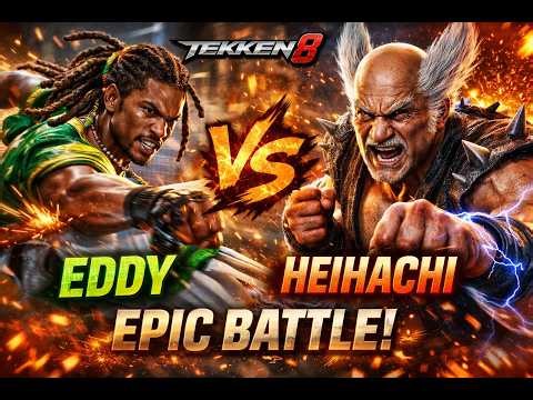 Eddy Gordo vs Heihachi Mishima 🔥 EPIC Fight | Tekken 8 Gameplay