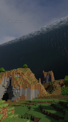 POV: #Minecraft tsunami realistic, CGI