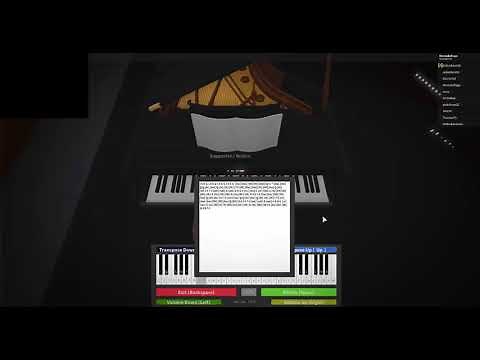Pokemon - Lavender Town Theme Roblox Virtual Piano