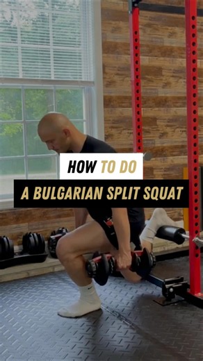 How To Do a Bulgarian Split Squat
