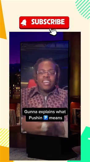 Gunna explains what pushing p means …. #gunna #gunnatypebeat