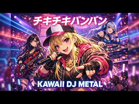 🎸【パリピ孔明 OP】チキチキバンバン / QUEENDOM – KAWAII DJ METAL Cover by MIRAGE PHANTOM