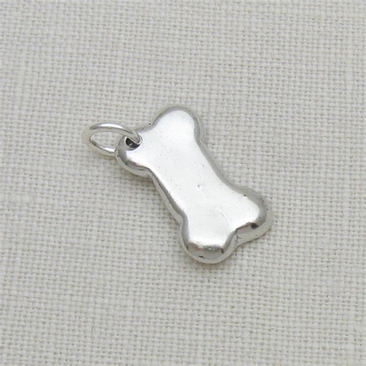 Dog Bone Cremation Pendant: Sterling Silver Pet Memorial Necklace - Etsy