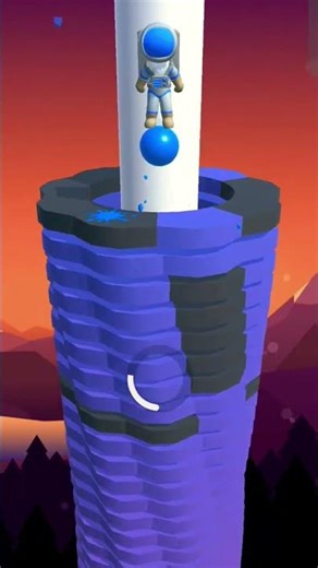 stick men stack ball-platform crush game play