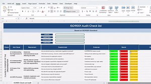 ISO 9001 Audit Checklist Pro | QMS Compliance Tool | Editable Quality Management Excel Template - Etsy UK