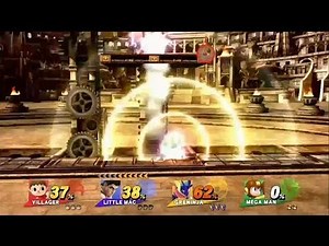 Little Mac's Final Smash From Super Smash Bros Wii U!