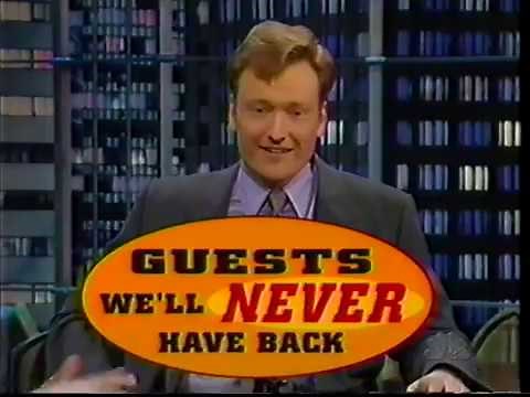 Guests We'll Never Have Back on Conan (1998-02-20)