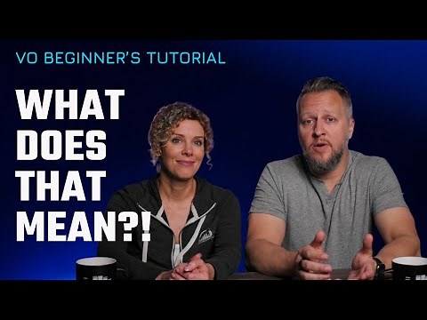 VOICE OVER TERMS & #definitions - What's a TAKE? ABCs? 3-In-A-Row? #vo #voiceover #acting