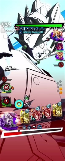 trunks clutch up 🥹#dragonballsuper #dragonballlegends #trunks #trunksdelfuturo #1v3clutch